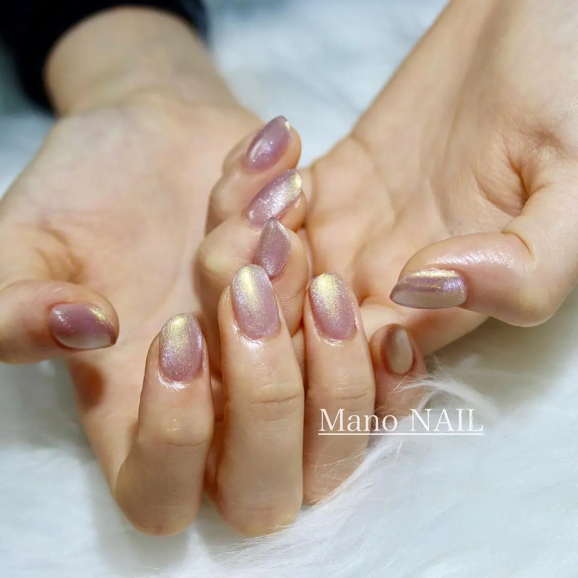 最新マグネット🧲ネイル💅の写真