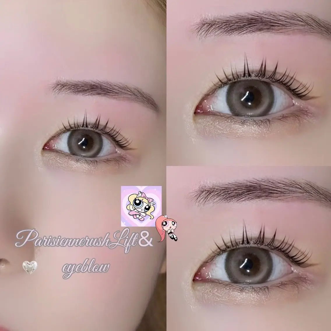 人気𝐍𝐨.𝟑❤️✨️パリジェンヌラッシュリフト×アイブロウwaxお🉐minimo限定setメニュー✨️❤️の写真