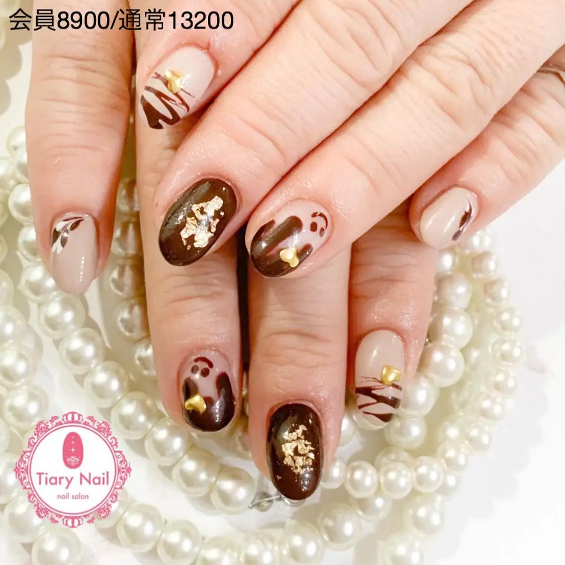ネイル 桜ネイル 長さ出し オフィスネイル スカルプネイル シンプルネイル 💗🪽Tiary Nail🪽💗のネイルデザイン