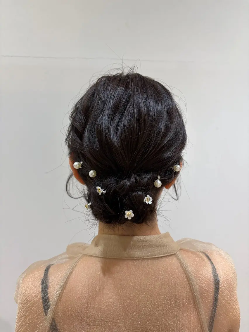 ヘアアレンジ ヘアセット ♡オシャ髪♡AI ✂️newi町田のヘアスタイル