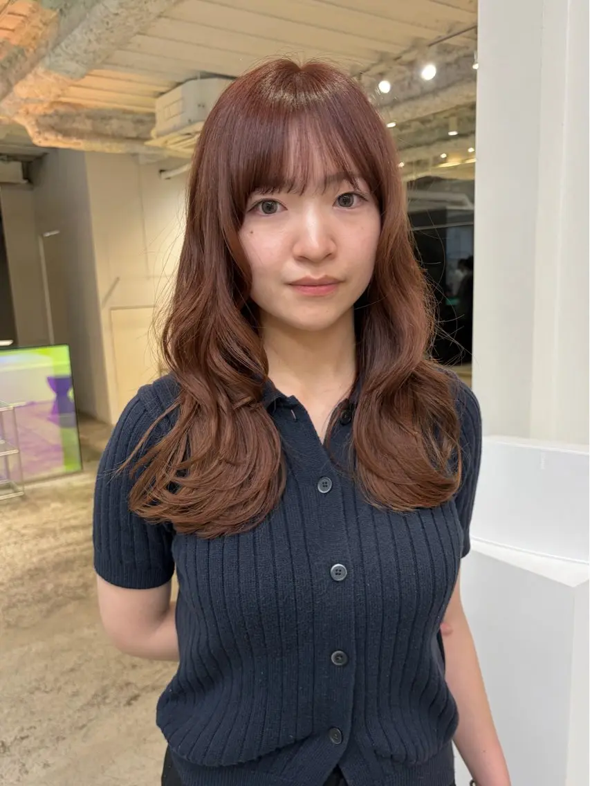 ミディアム ヘアカラー rimi/ショート /透明感カラーのヘアスタイル