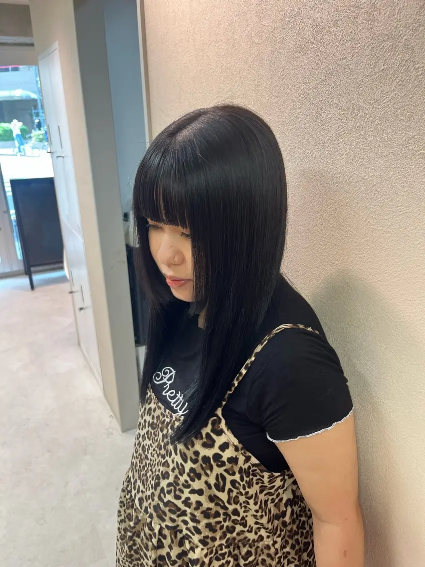 オーダーメイド縮毛矯正+トリートメントの写真