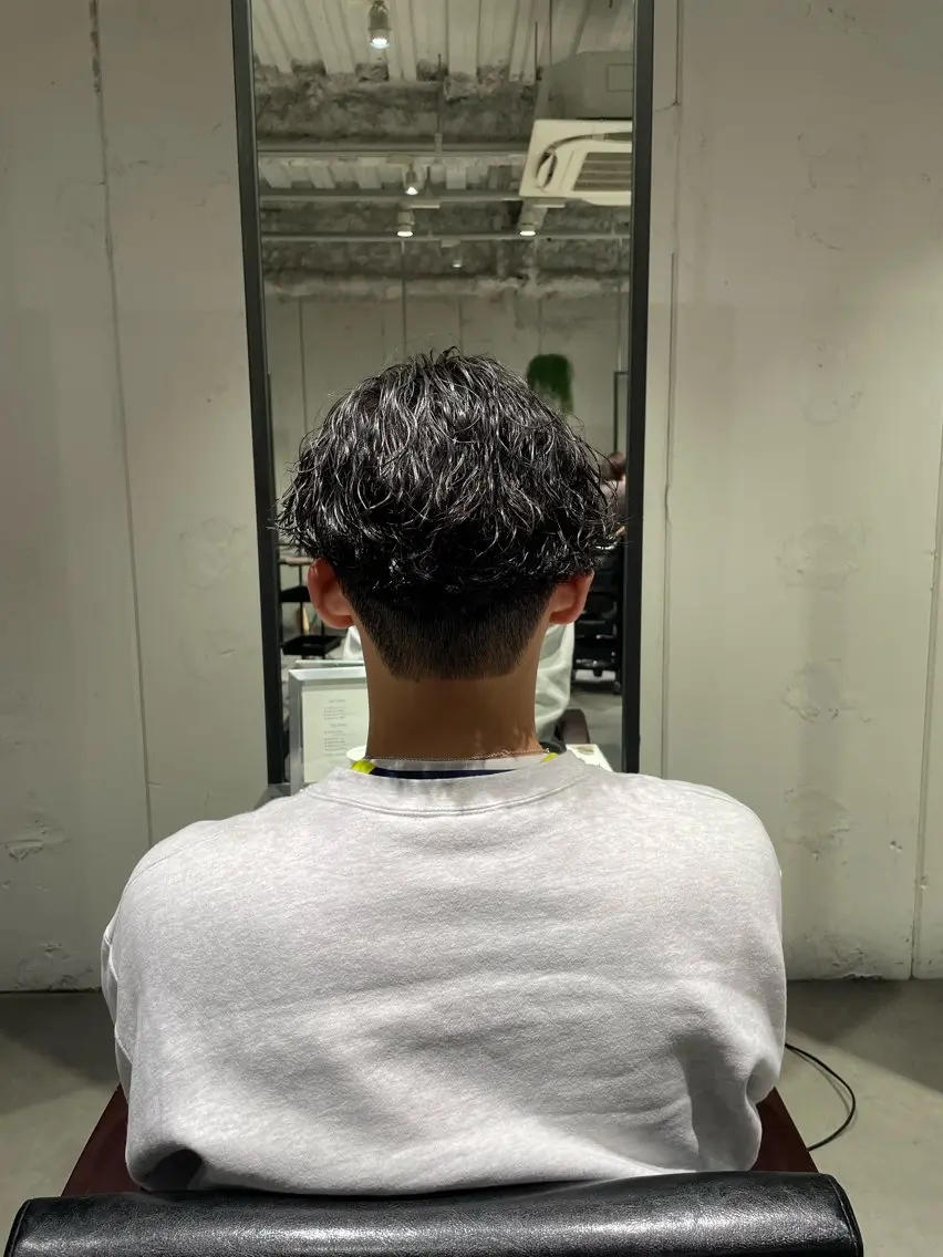ショート パーマ メンズ 🔱メンズパーマ特化 🔱山下和輝のヘアスタイル