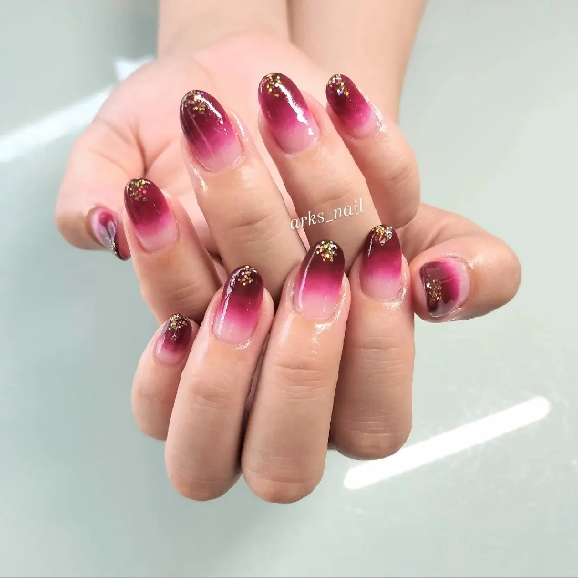 ネイル ハンドネイル arks nailのネイルデザイン