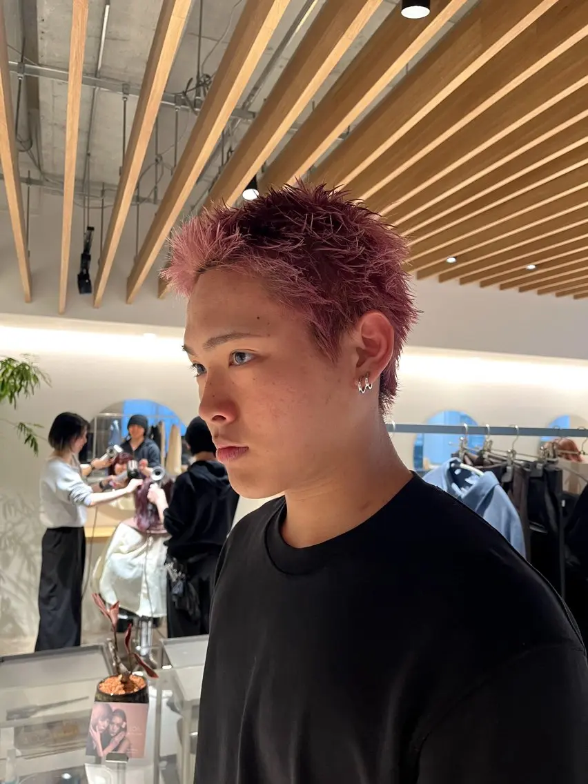 ショート 片山 椋馬のヘアスタイル