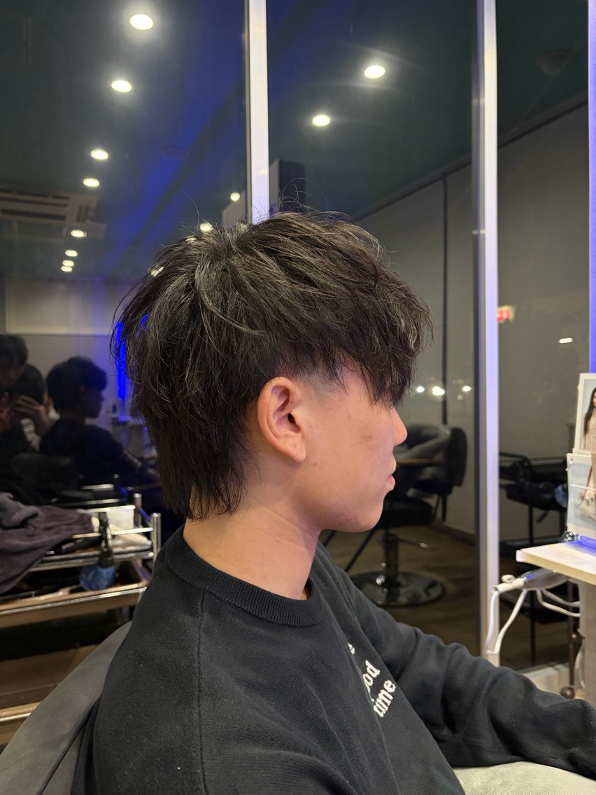 ショート メンズ メンズウルフカット ショートヘア ウルフカット カット 小林 涼那のヘアスタイル