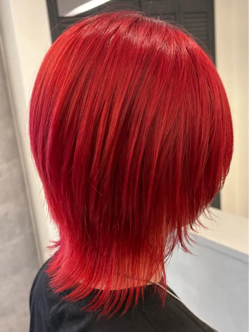 セミロング ヘアカラー ⚜️ reiji⚜️のヘアスタイル