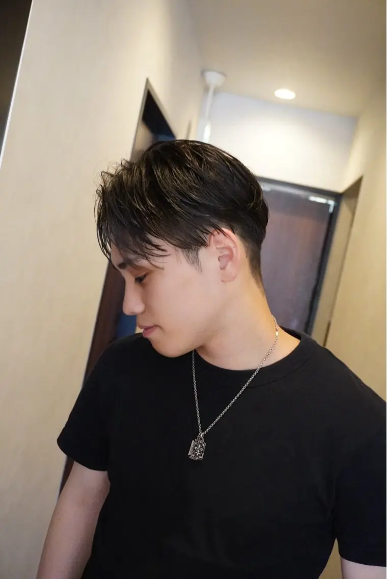ショート カット パーマ 空閑 永知のヘアスタイル