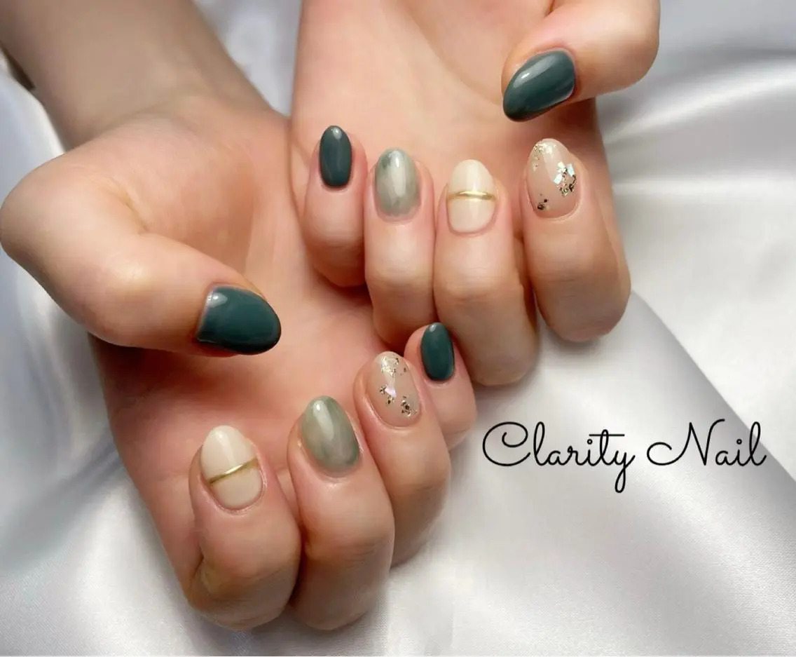 ネイル アートネイル 持ち込み ハンドネイル Clarity Nailのネイルデザイン