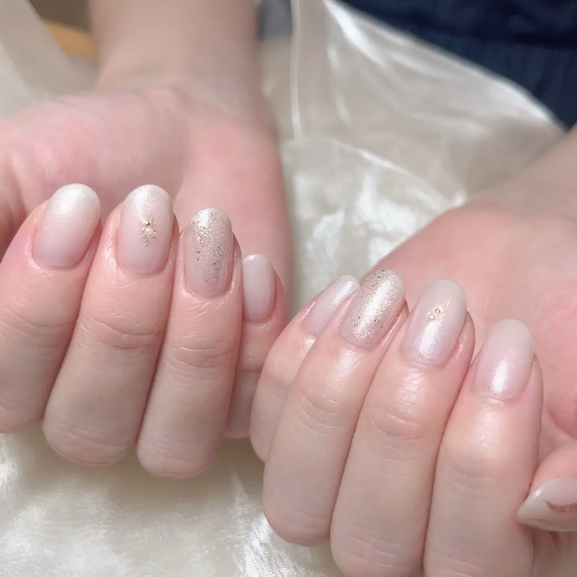 ネイル ラメ(グリッター) ハンドネイル Nail Salon BELMUEのネイルデザイン