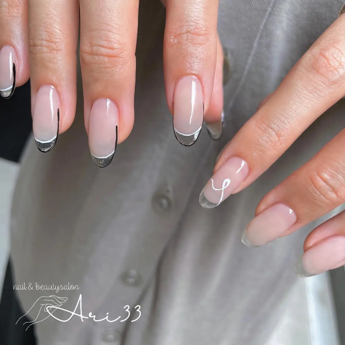 ネイル ハンドネイル プライベートサロン Ari33nailのネイルデザイン