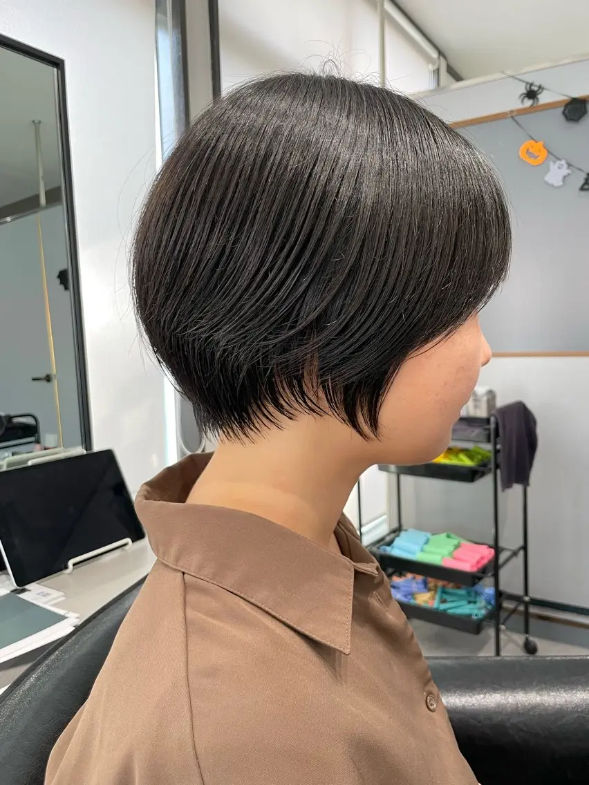 ショート カット 町田 光瑠のヘアスタイル