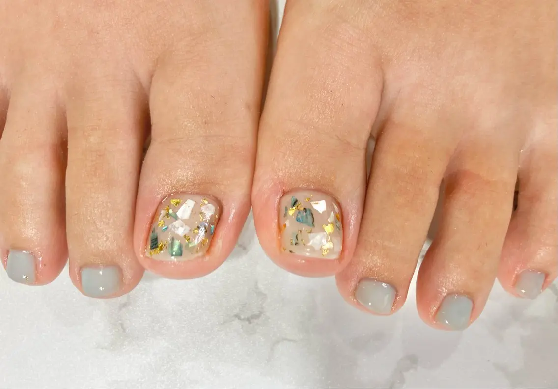 ネイル フットネイル nailsister まゆのネイルデザイン