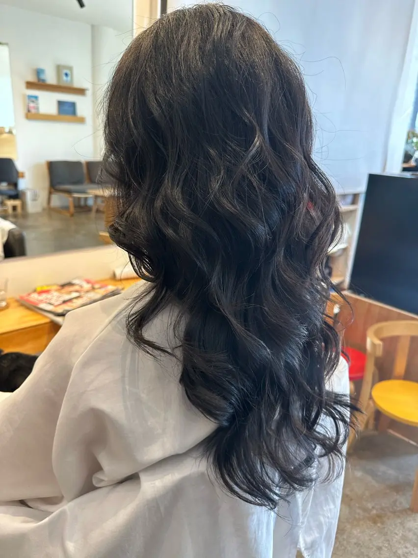 ロング カット トリートメント レイヤー/ナチュラル 💐nao.のヘアスタイル