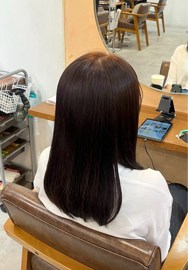 カラー mit bytree MISAKI🎀のヘアスタイル