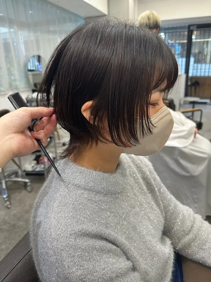 ショート カット 骨格診断で絶対可愛い ✨丸みショート✨凌弥のヘアスタイル