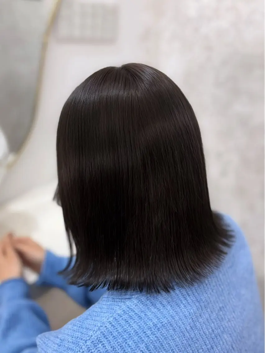 ミディアム カラー ヘアカラー 🫧そあん🫧大宮 カットモデル様募集中のヘアスタイル