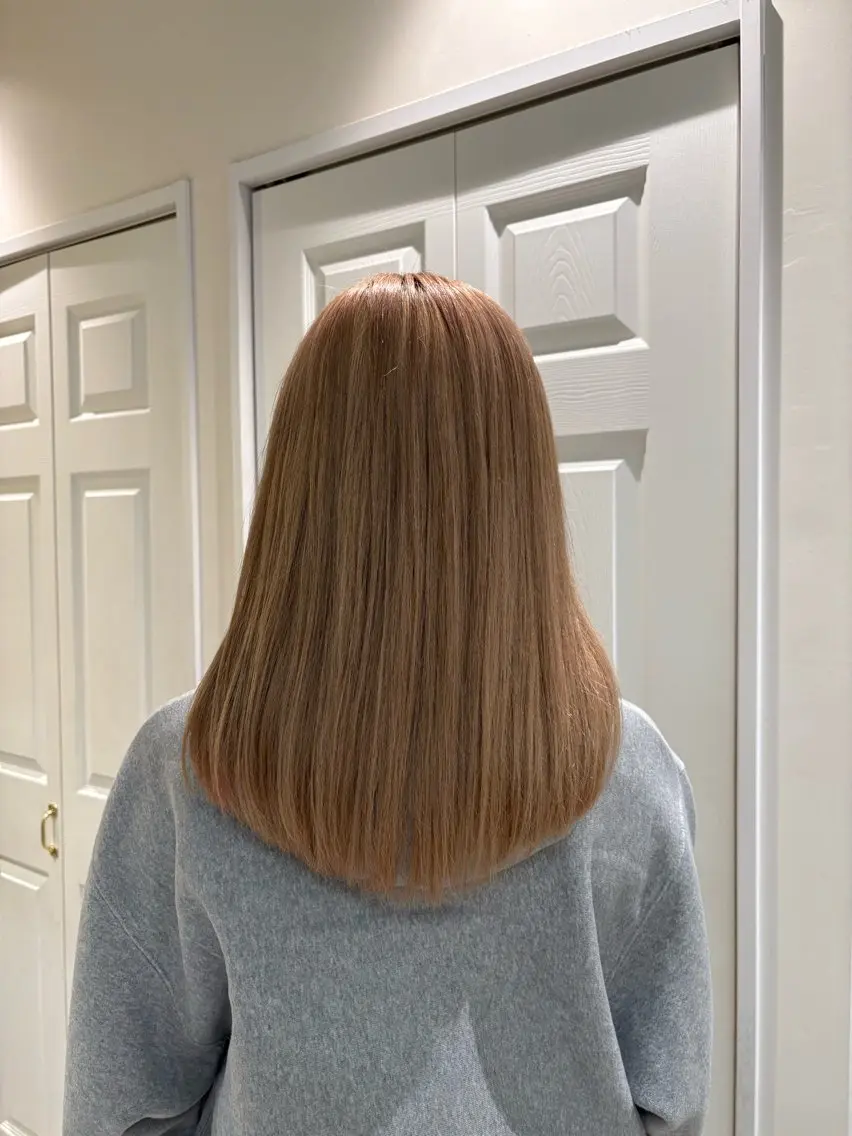 ロング カット ⠀ さおりのヘアスタイル
