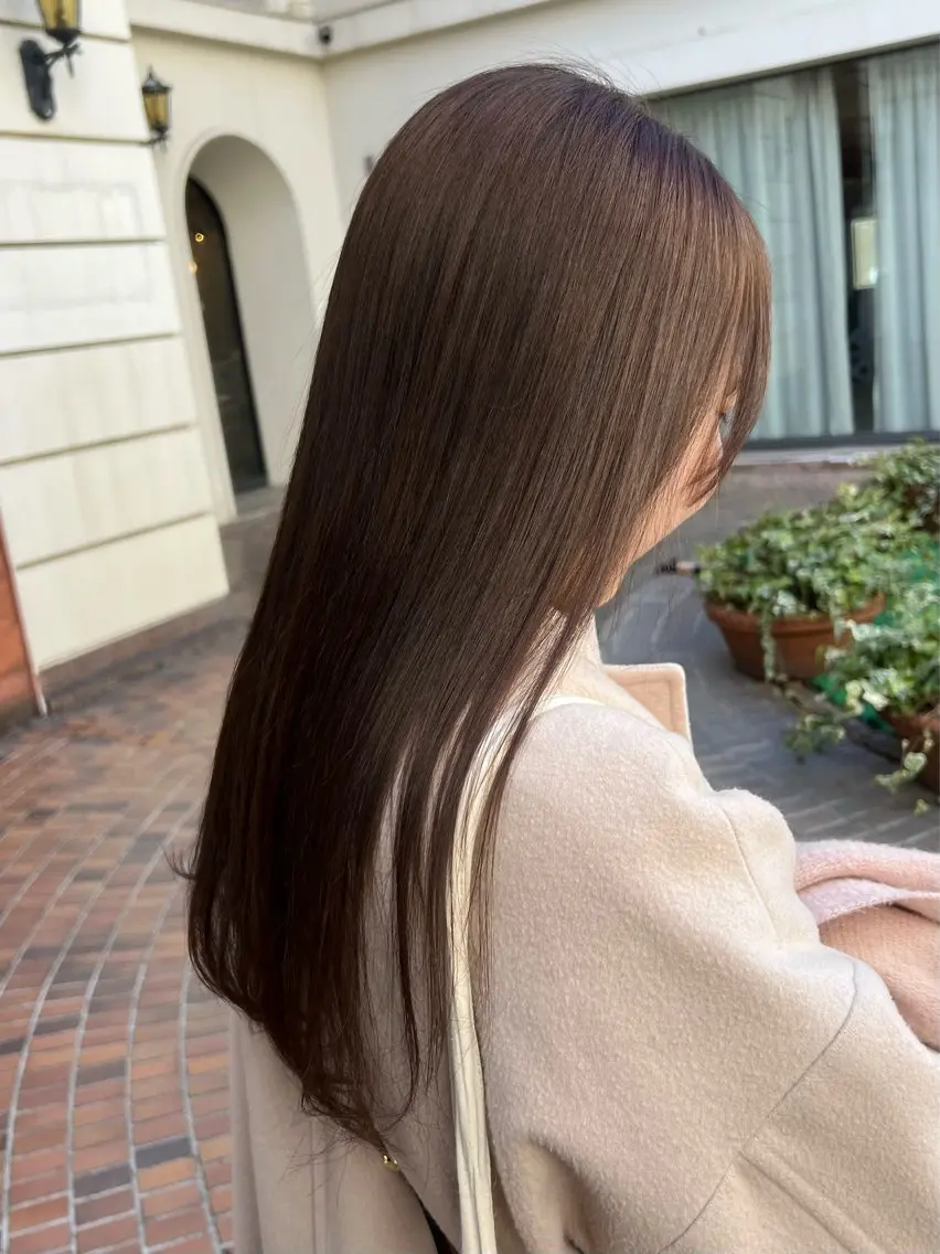 ロング 住 なつきのヘアスタイル
