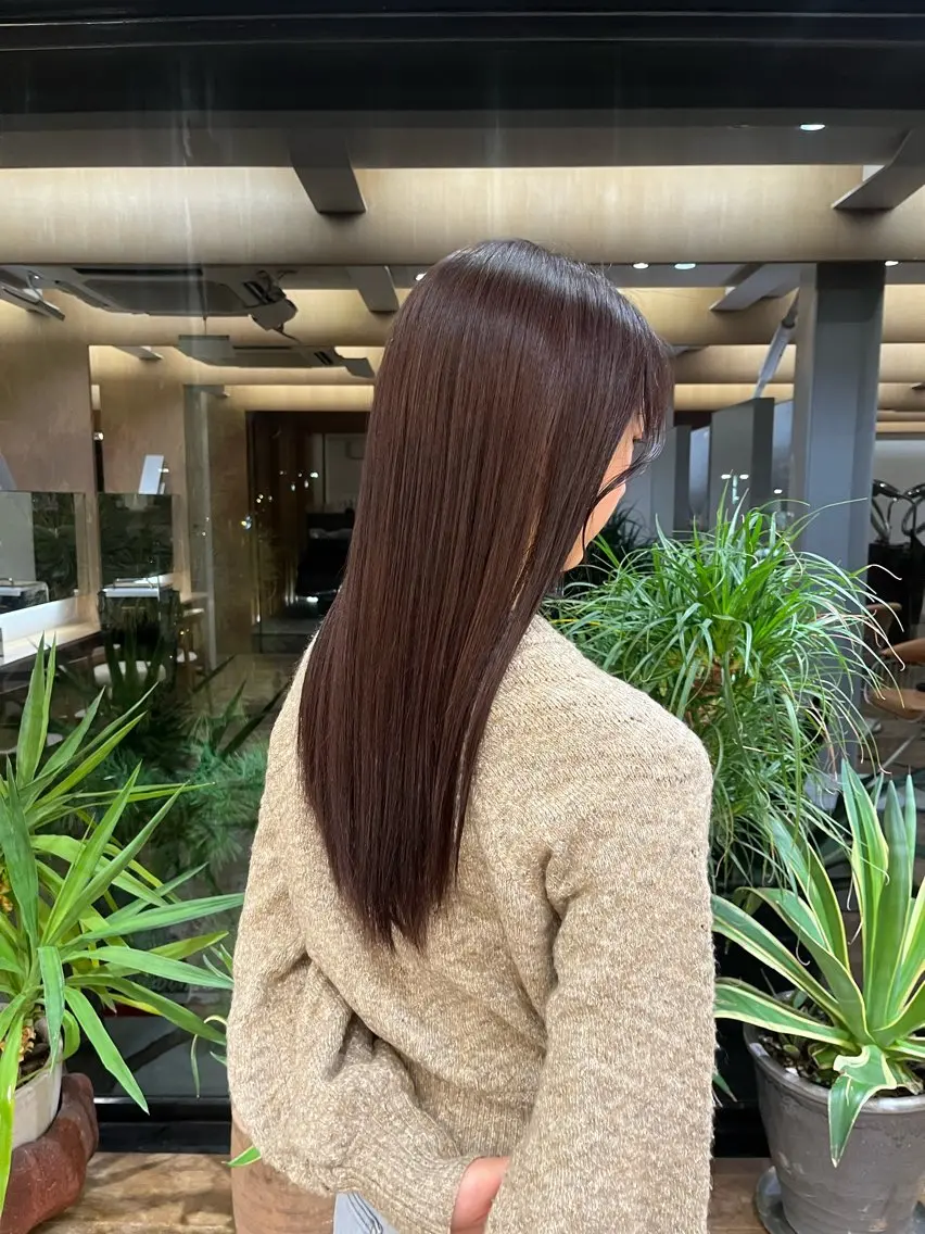 カラー ブラウンカラー ひなた /鎌倉美容室のヘアスタイル