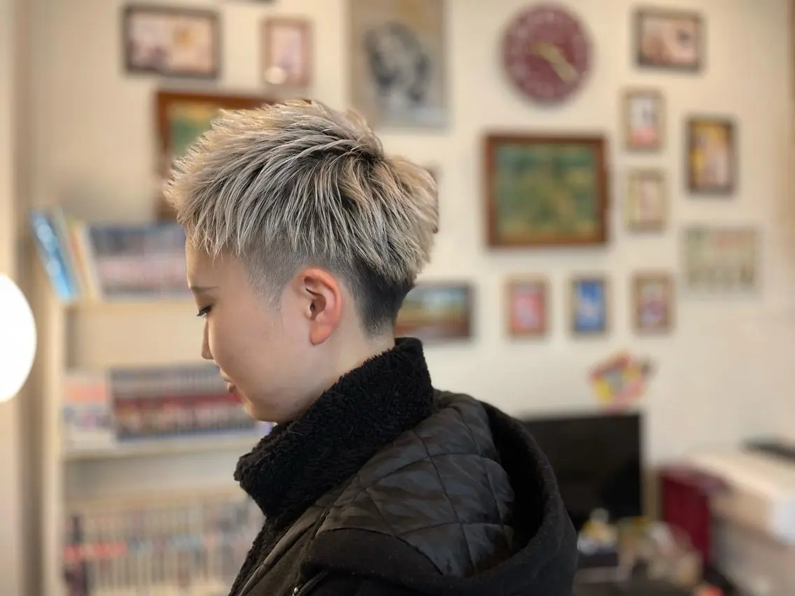 ショート 山田 美翔のヘアスタイル