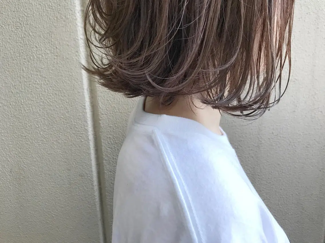 ミディアム ハイライト カラーリスト菅野 竜矢🌈のヘアスタイル