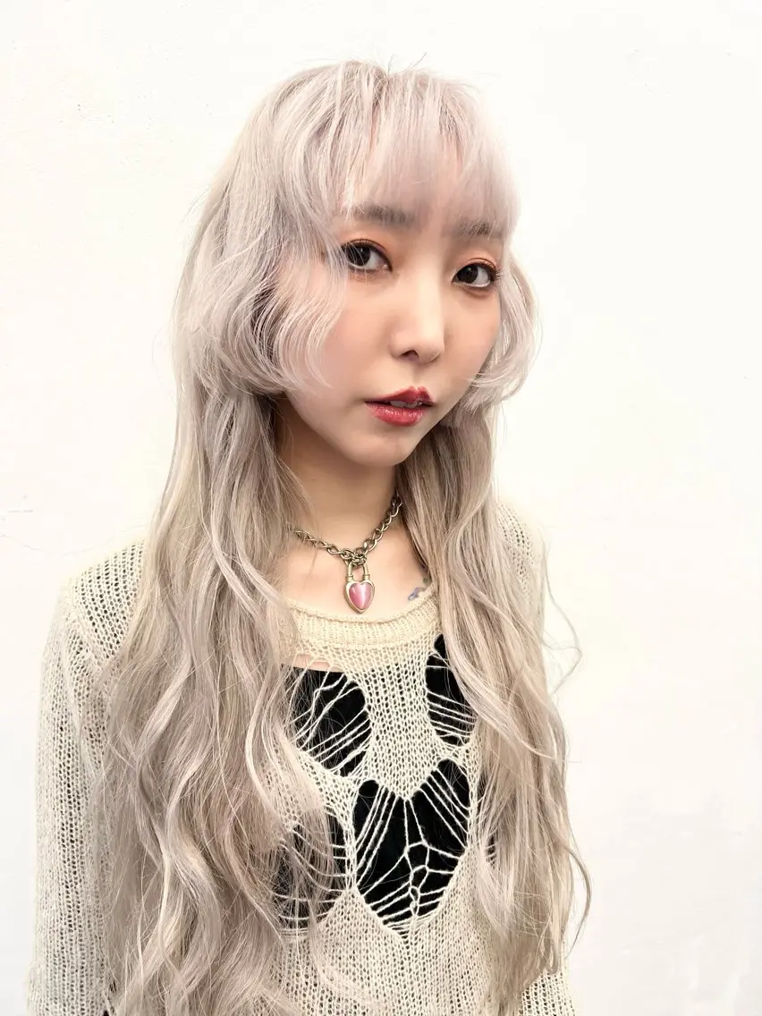 セミロング カラー HARU//原宿🤍 リピート率NO.1のヘアスタイル