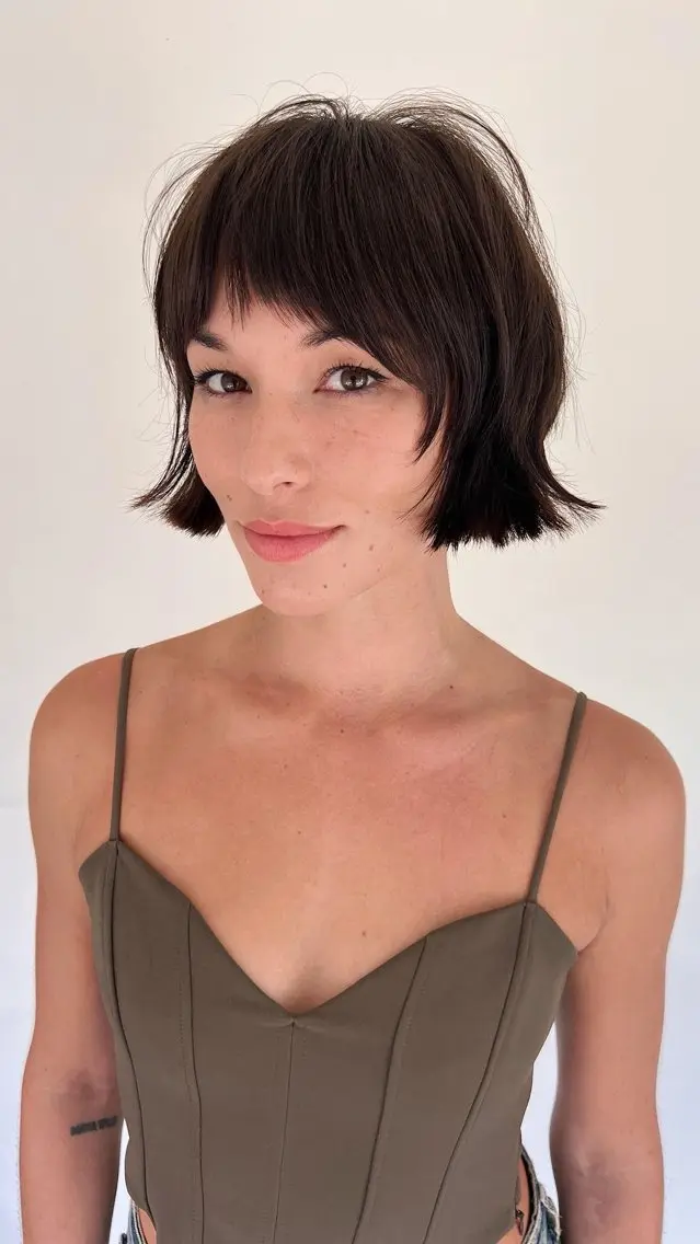 ショート 暖色/パーマ 🌼クニトウメイのヘアスタイル