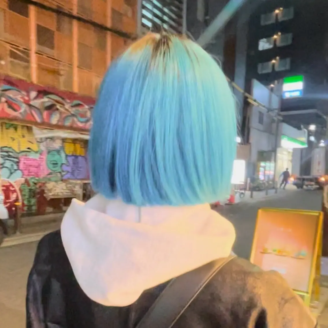 Wカラーリタッチ🩷💙の写真