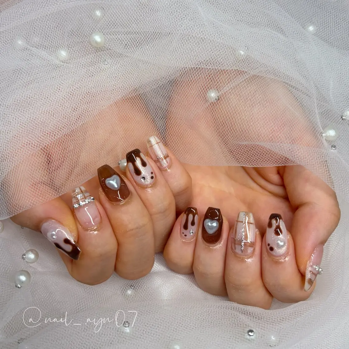 ネイル ハンドネイル Yveil  横浜店 Ayanaのネイルデザイン
