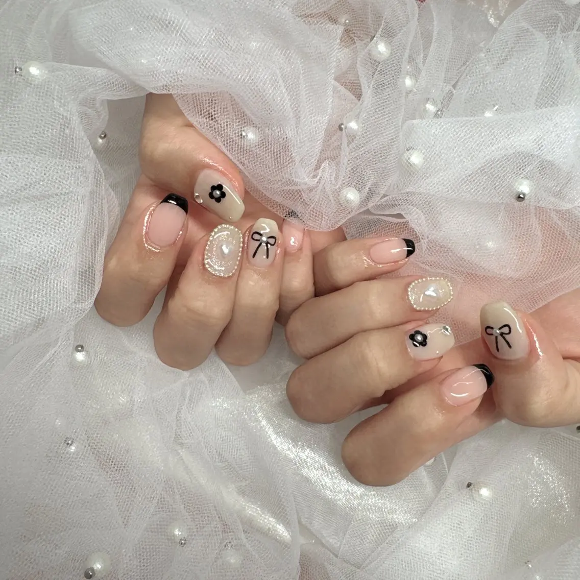 ネイル ハンドネイル ☁️BLITZ 🎀笠原雪音🎀のネイルデザイン