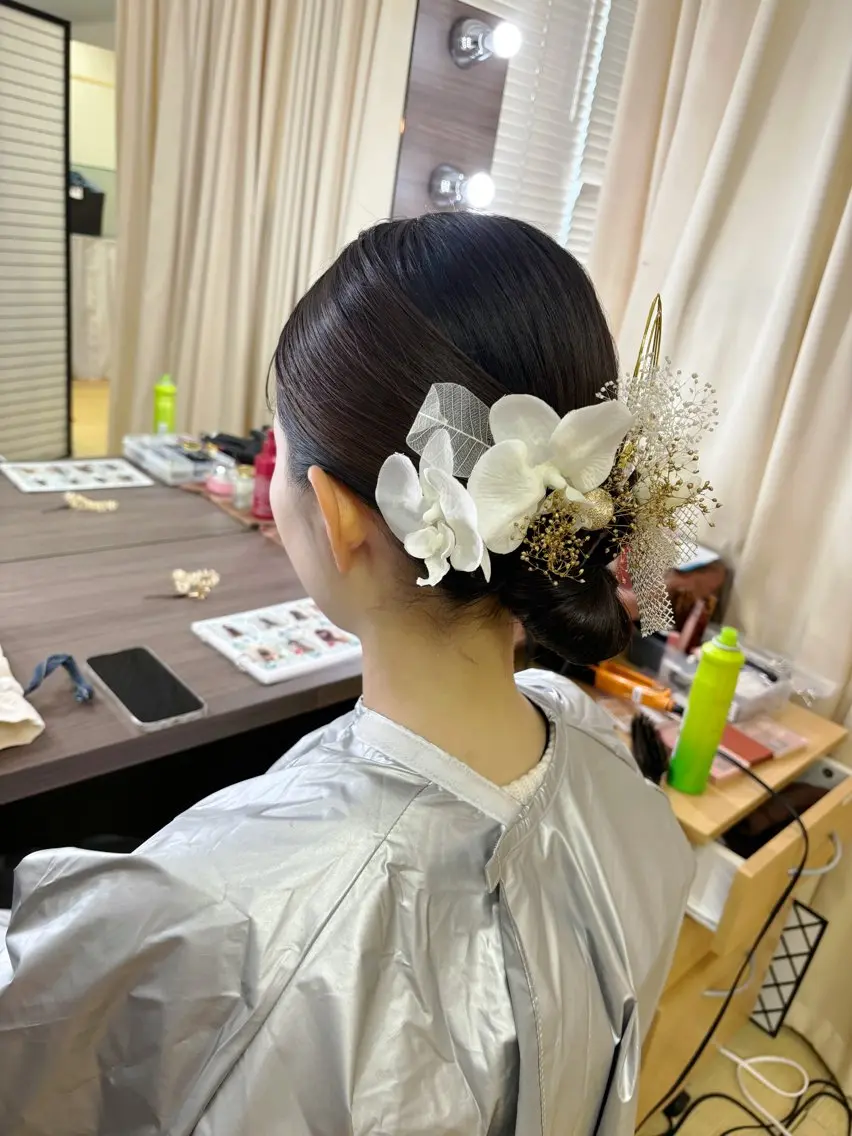 セミロング ヘアアレンジ マンツーマン 縮毛矯正/マユコのヘアスタイル