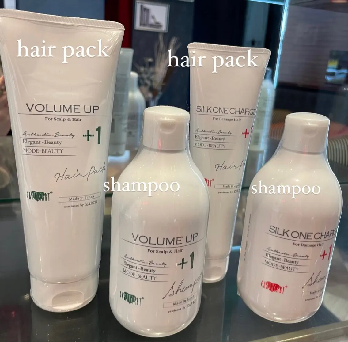 ヘアケア商品付🙌🏻カット👩👨＋炭酸マイクロバブル🫧orトリートメントの写真