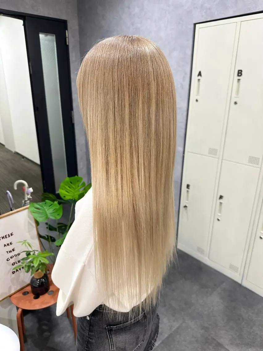【限定メニュー】Wカラー＋ケラフェクトTr＋ダイヤモンドプルエクステ60本​〜​の写真