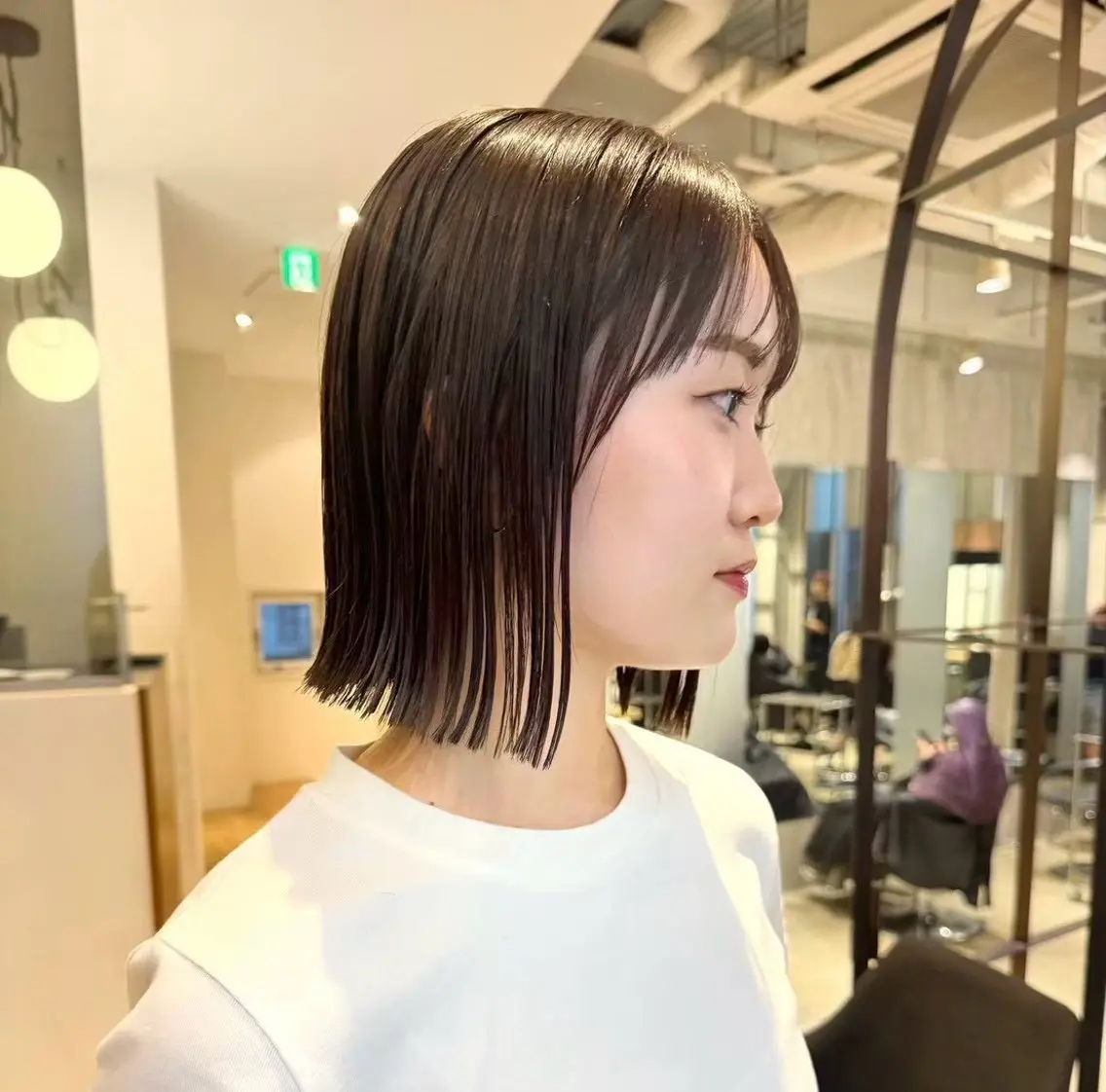 ショート morita yunaのヘアスタイル