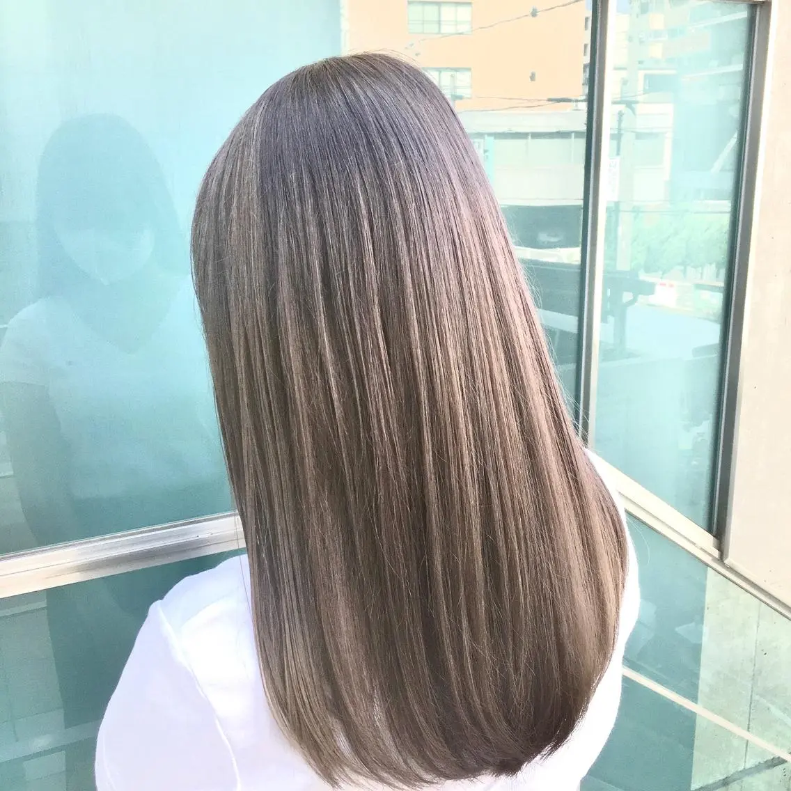 セミロング カラー カット ヘアカラー トリートメント ✂️ショート指名 No.1 鍋田 貴大のヘアスタイル