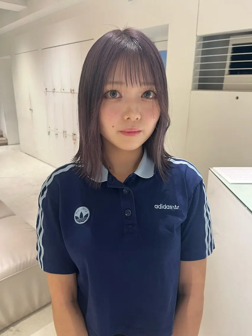 ショート 透明感color ˚✧₊amuのヘアスタイル