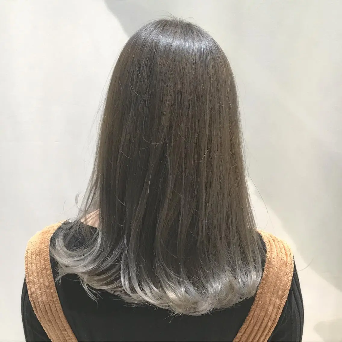 セミロング 甲斐 敢のヘアスタイル