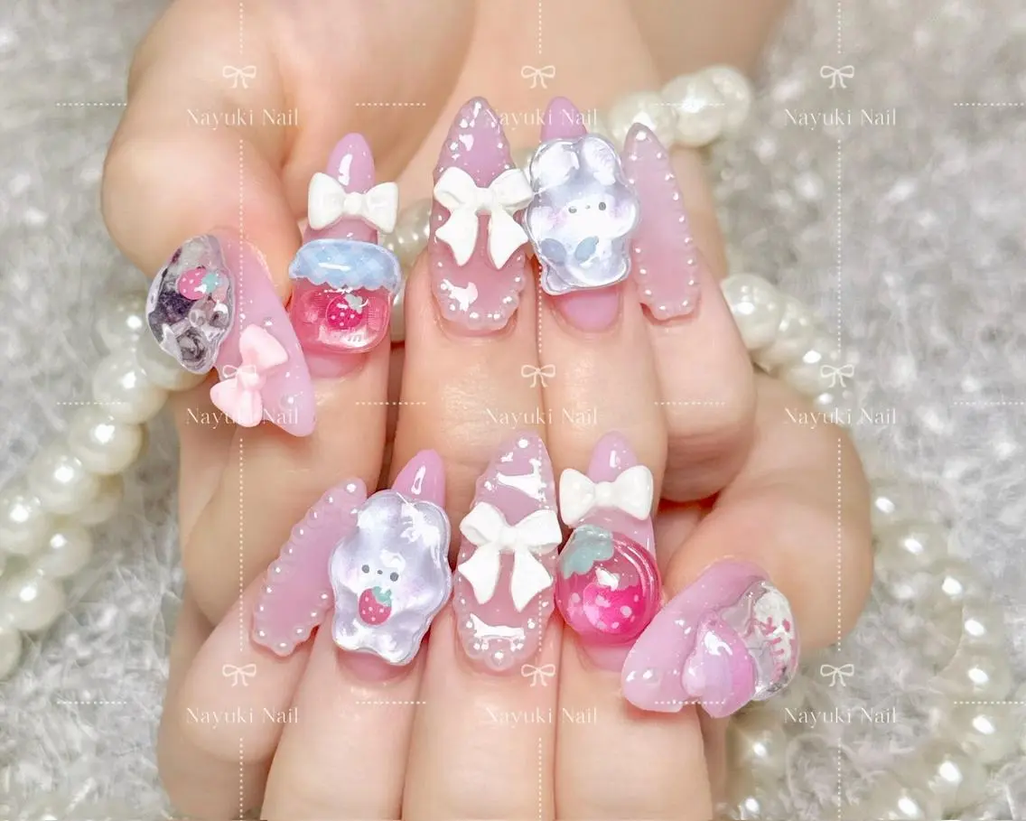 ネイル 🎀 moo~ 🎀のネイルデザイン