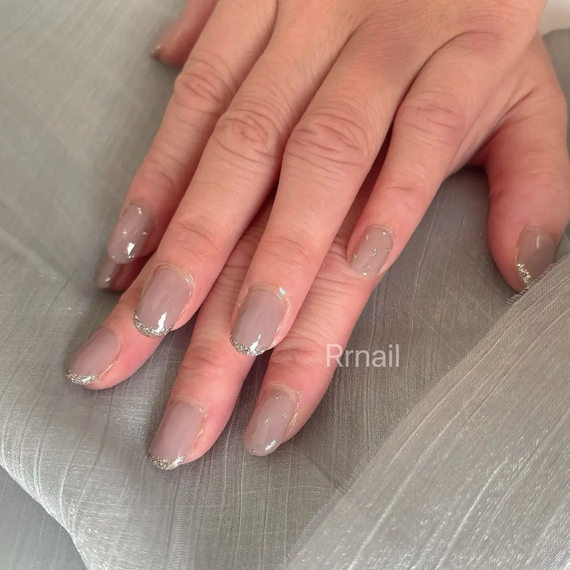 ミディアム ハンドネイル Rr Nailのネイルデザイン