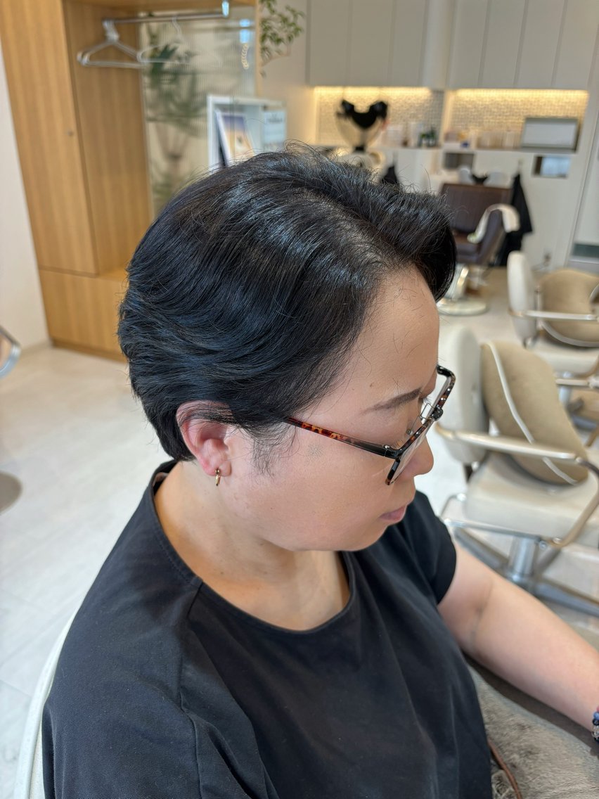 ショート ショートヘア 根田 紗那のヘアスタイル