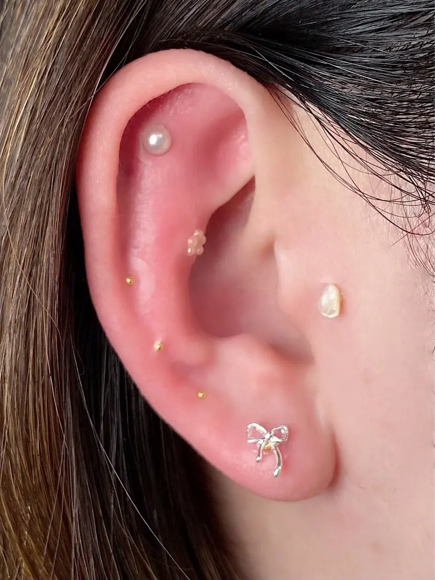 【大人気🎀】耳ツボjewelry&まつげパーマ/セットメニュー👑の写真