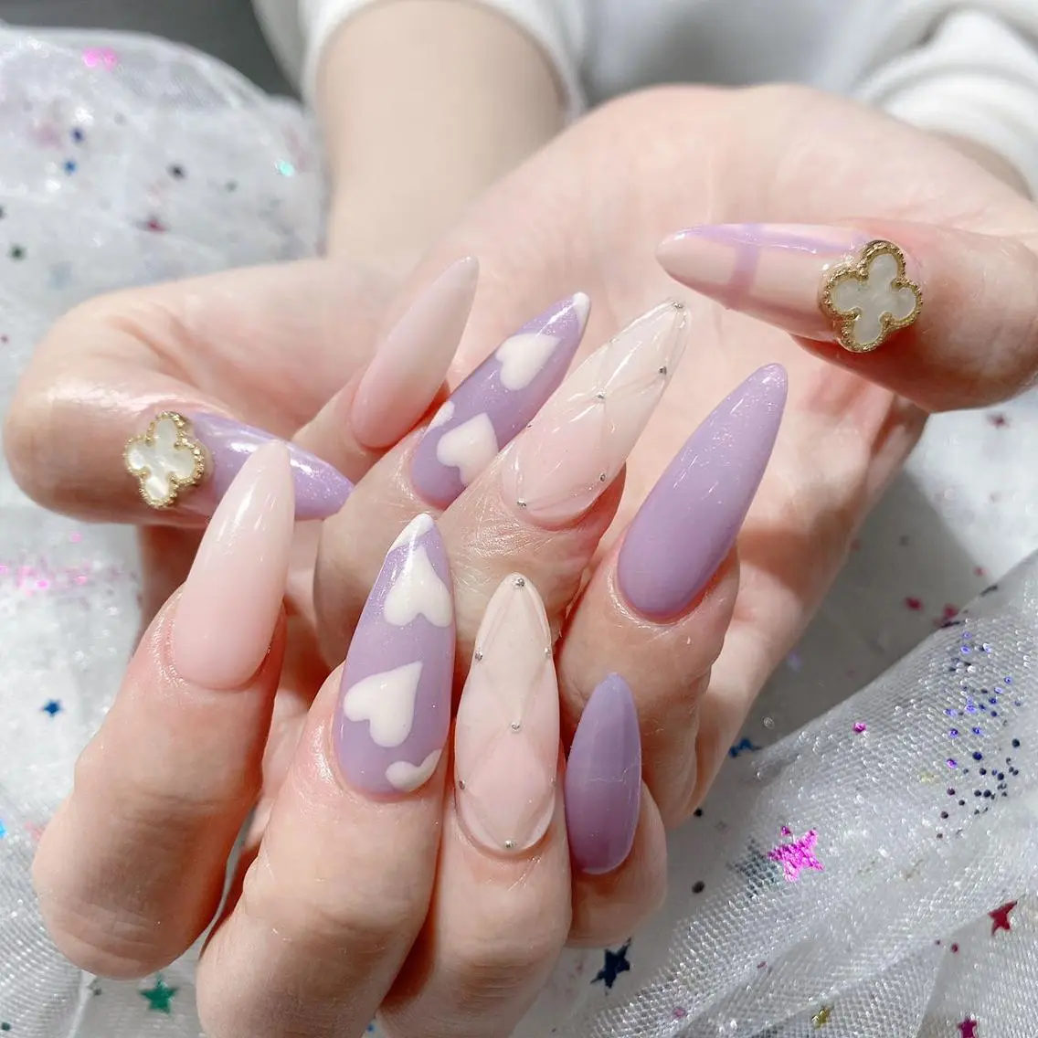ネイル ハンドネイル Queen‘s なんのネイルデザイン
