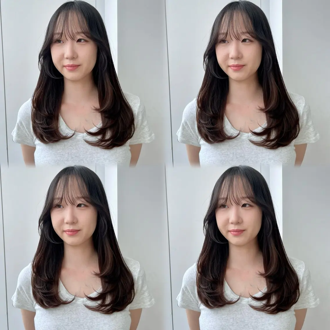 セミロング レイヤーくびれヘア アレンジmanakaのヘアスタイル