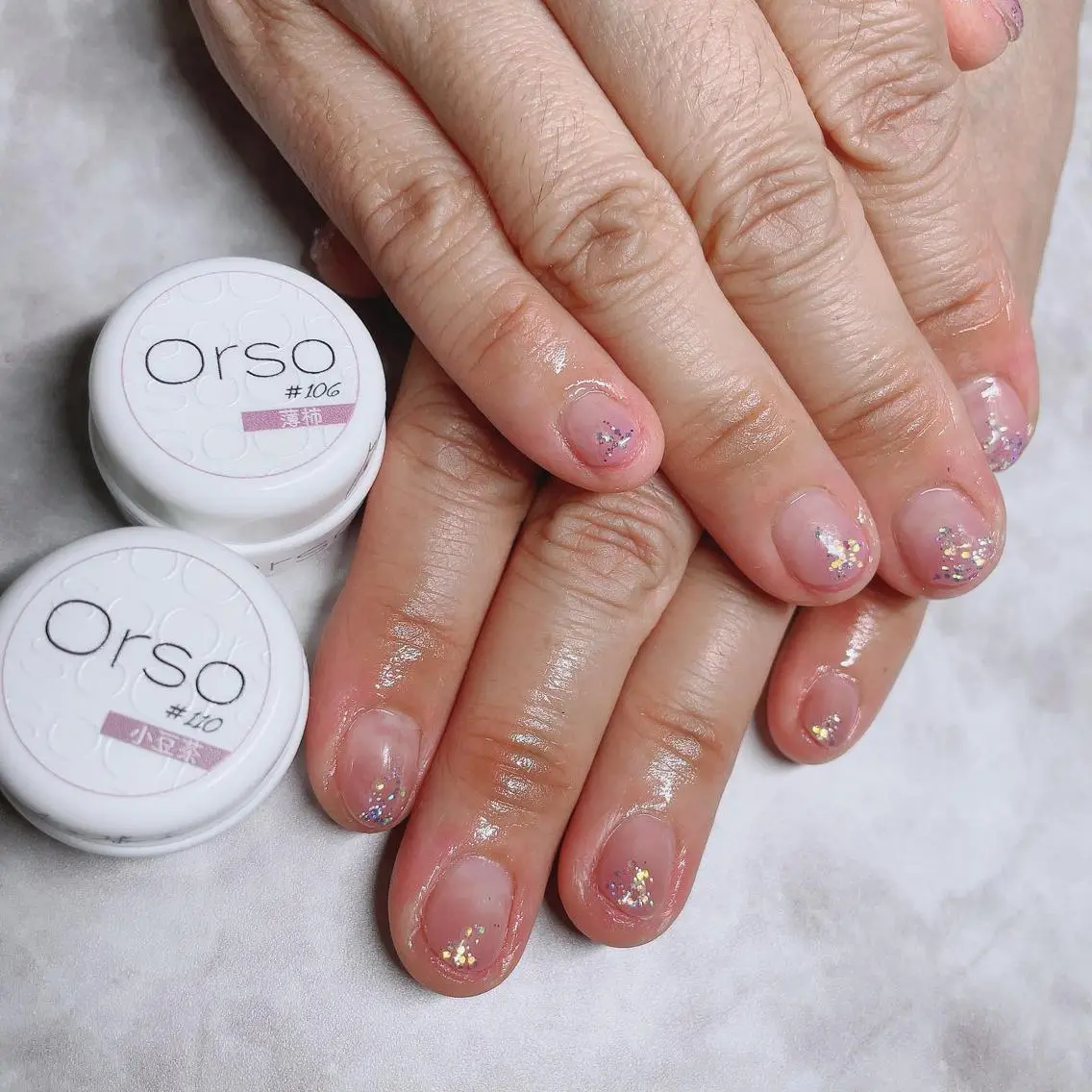 ネイル キラキラネイル Nail salon Ariettyのネイルデザイン