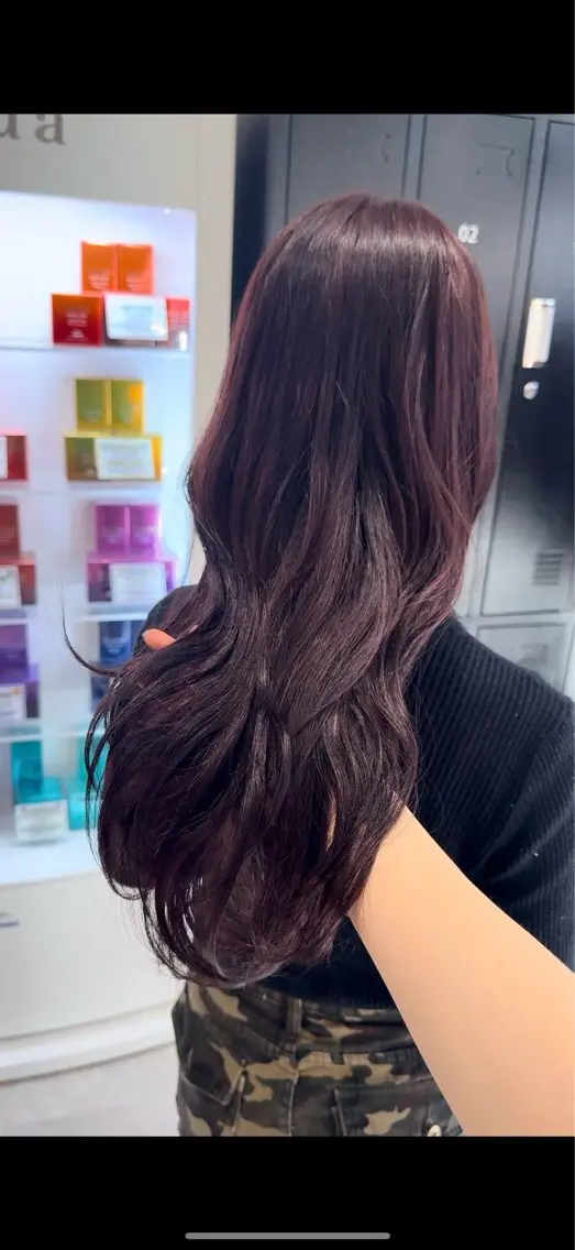 カラー ヘアカラー 松本 倫のヘアスタイル