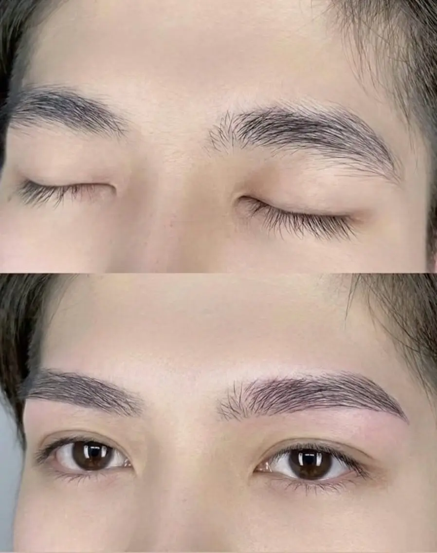 【メンズ限定】眉ワックス脱毛の写真