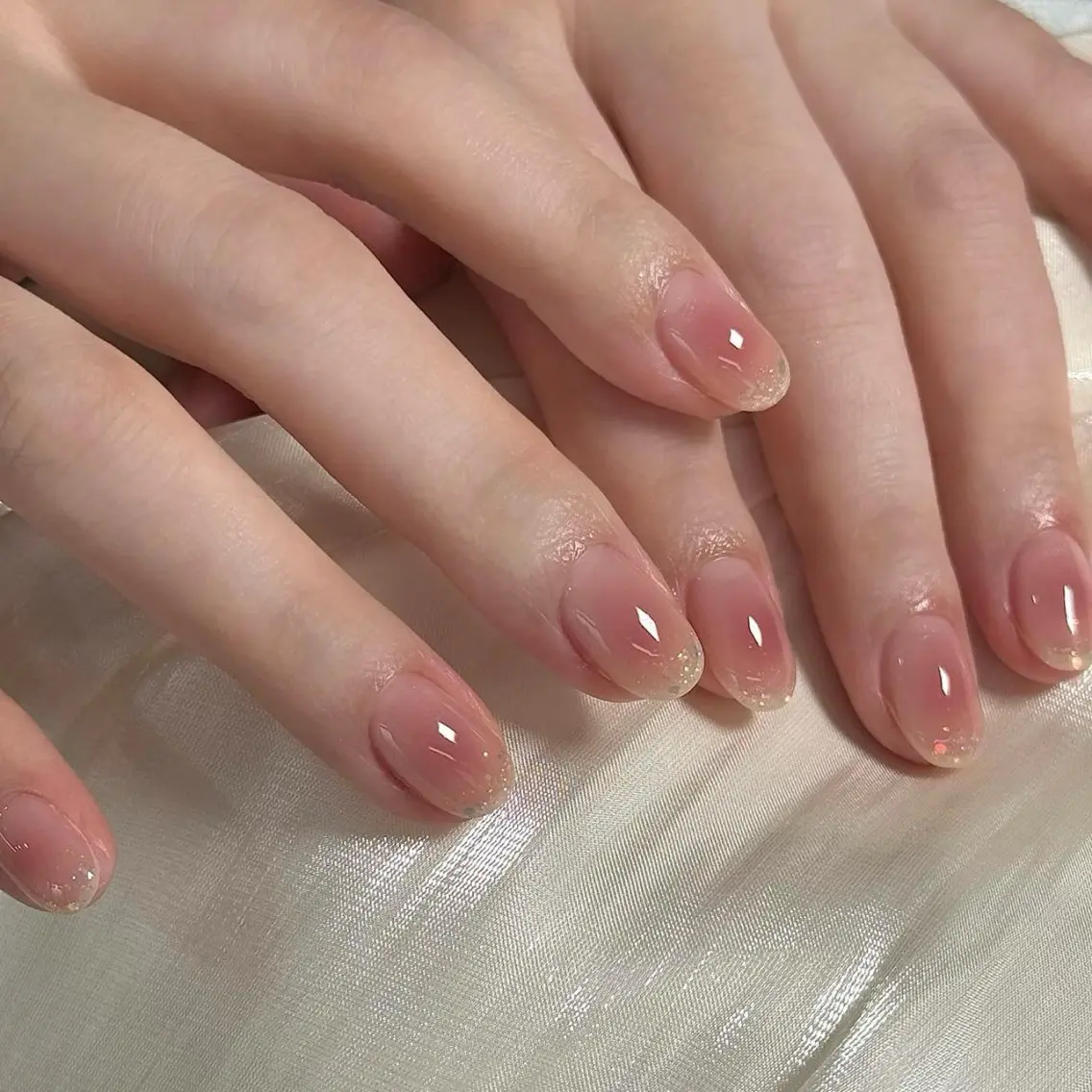 ネイル フットネイル 韓国ネイル オフィスネイル ワンカラーネイル シンプルネイル ハンドネイル Mixx Nail_ Studioのネイルデザイン