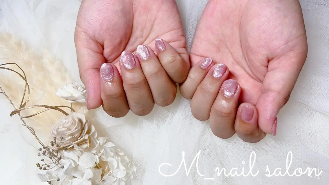 ネイル シンプルネイル M_ nail salonのネイルデザイン
