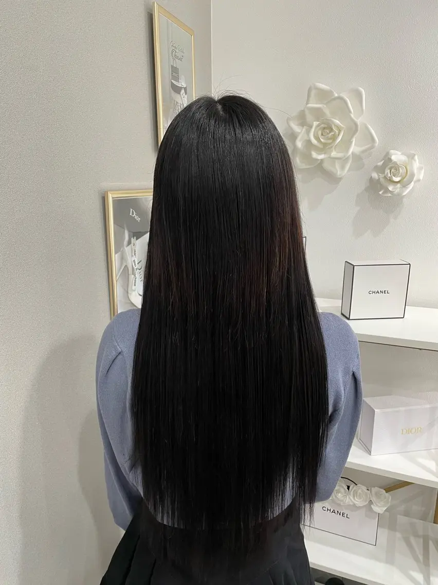 ロング 京都最安価エクステ muuka🦋のヘアスタイル